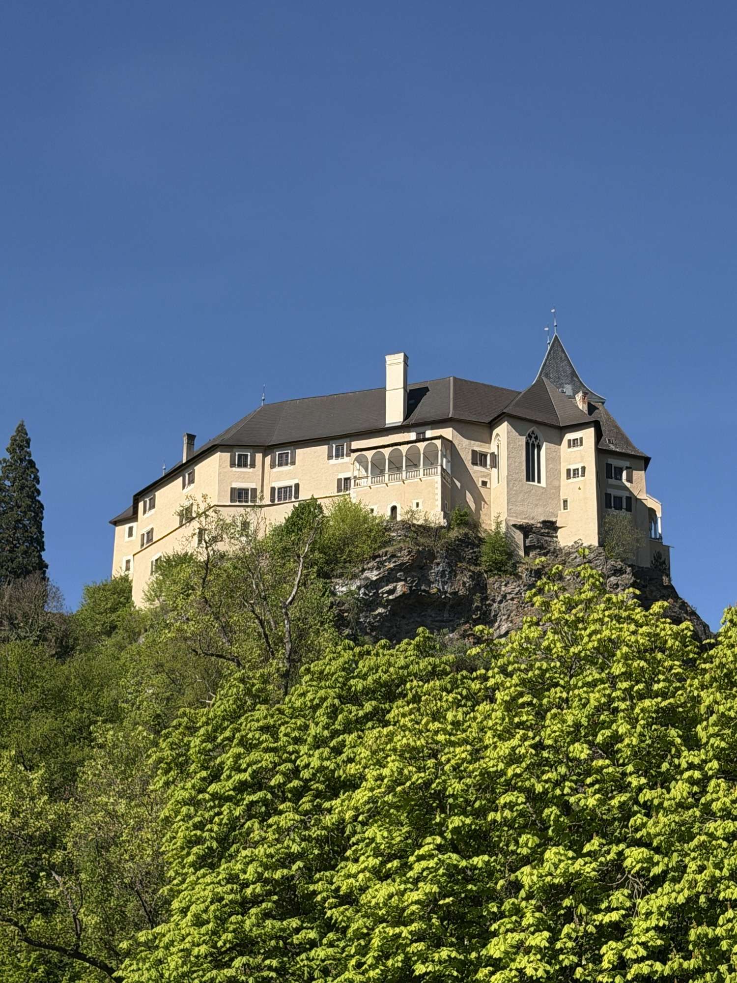Ein Blick auf Rosenburg in Niederösterreich